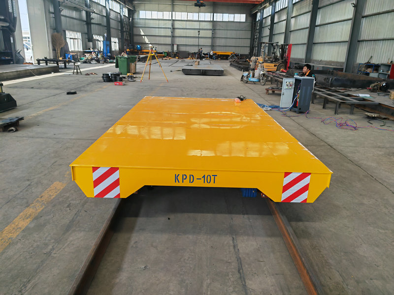 Giải pháp vận tải công nghiệp Low Voltage Rail Transfer Trolley