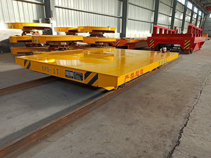 Điện áp thấp 3 tấn đường sắt hướng dẫn vận chuyển vật liệu vận chuyển xe tải