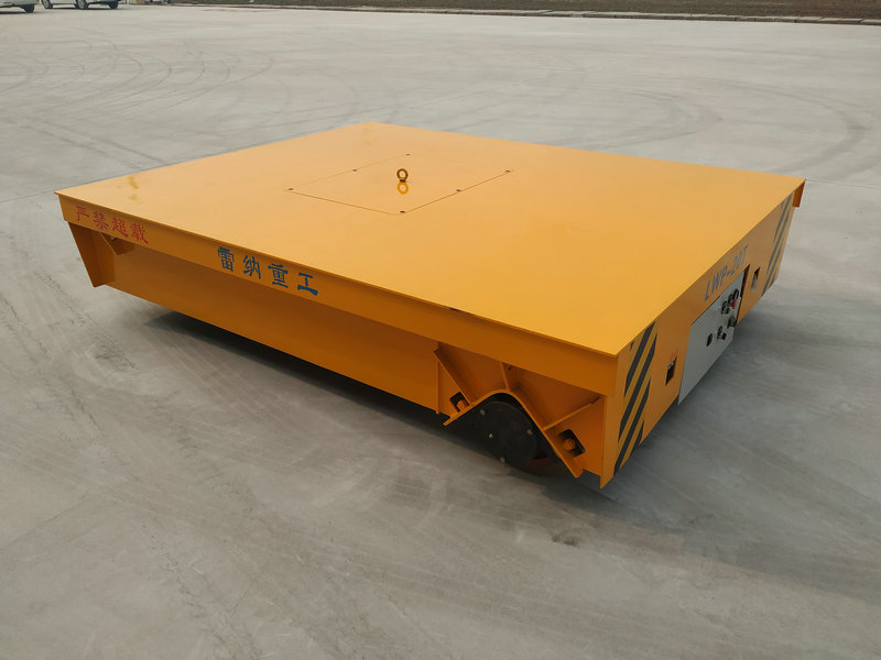 Điện Heavy Duty 20 Ton Flat Bed Trolley