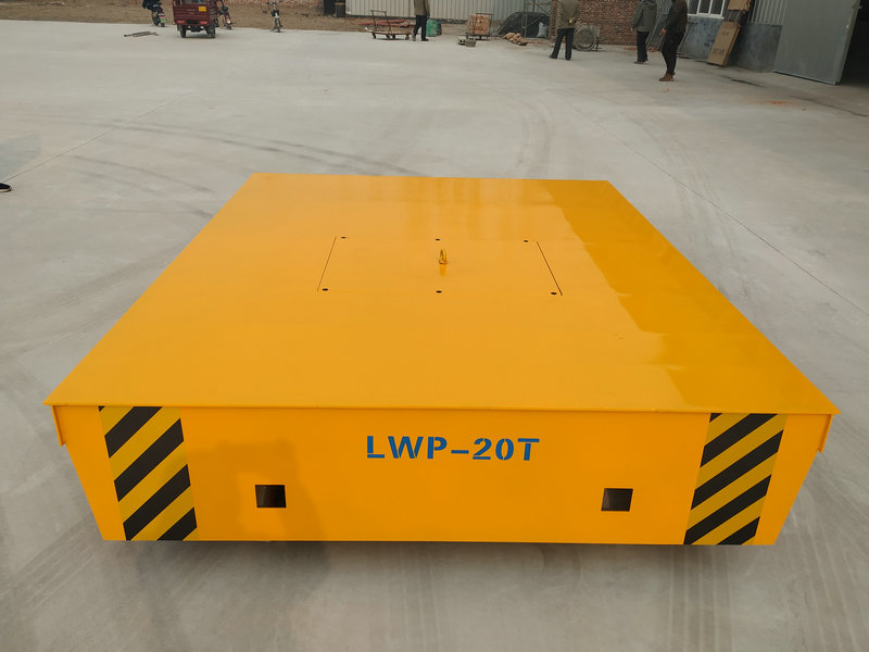 Điện Heavy Duty 20 Ton Flat Bed Trolley