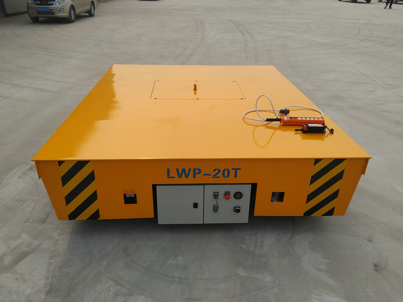 Điện Heavy Duty 20 Ton Flat Bed Trolley