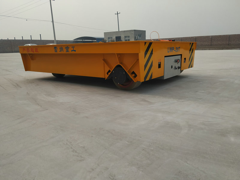 Điện Heavy Duty 20 Ton Flat Bed Trolley