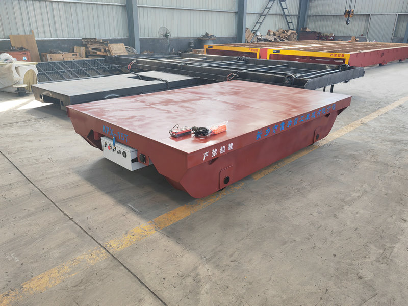 Thiết bị xử lý vật liệu nặng Motorized Rail Transfer Cart