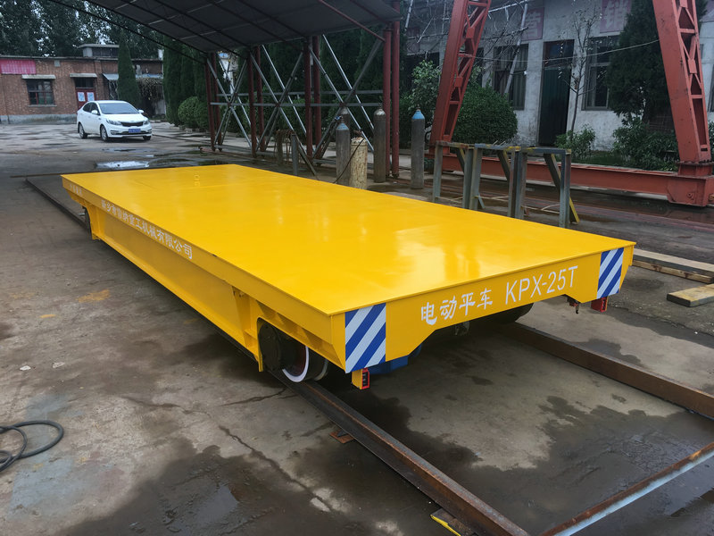 25 tấn thép Rebar Battery Transfer Trolley