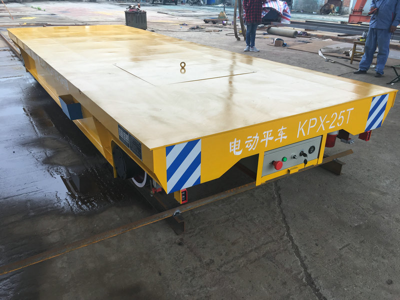 25 tấn thép Rebar Battery Transfer Trolley