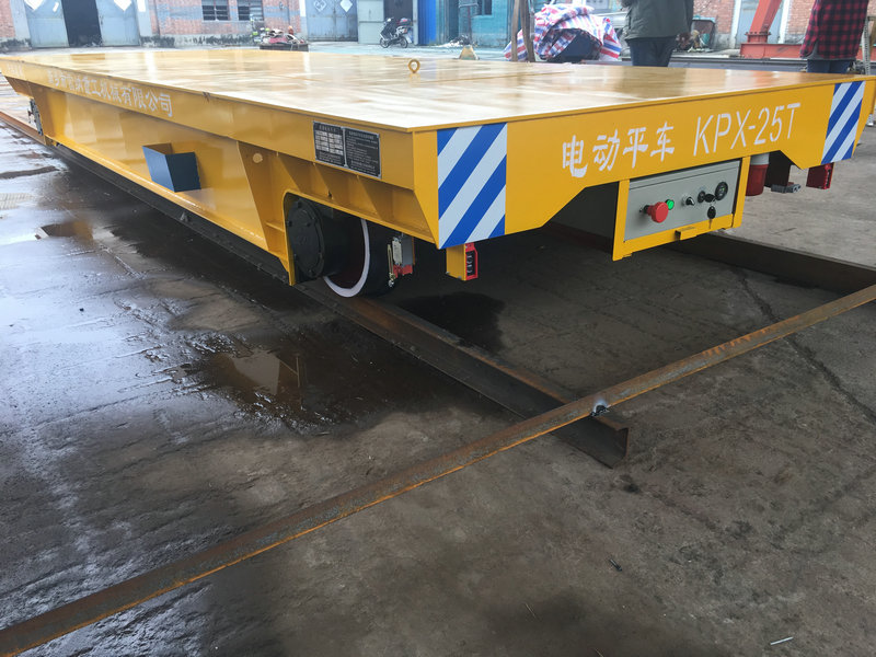 25 tấn thép Rebar Battery Transfer Trolley