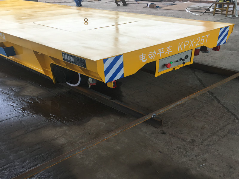 25 tấn thép Rebar Battery Transfer Trolley