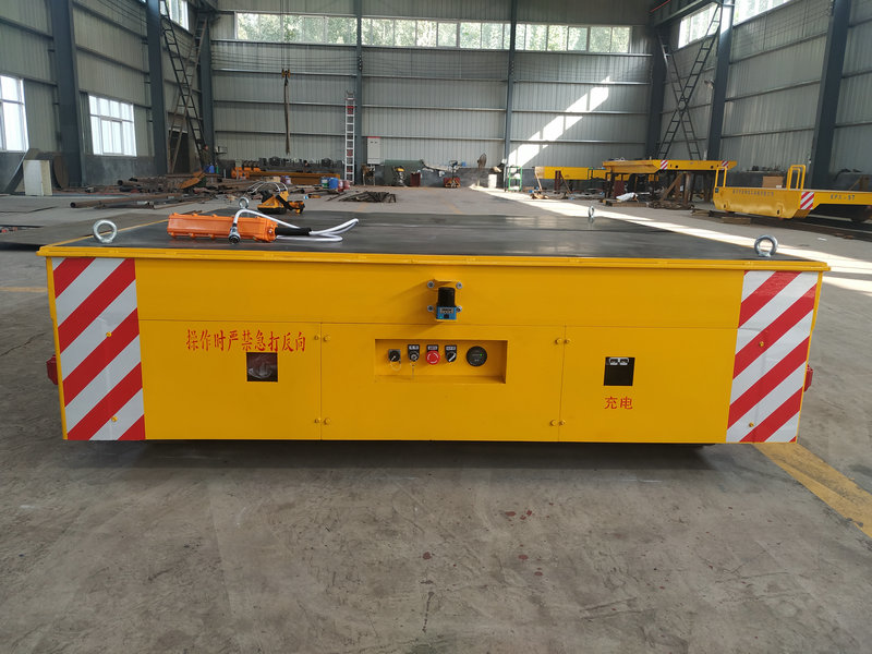 10 Tons Thông minh Trackless Transfer Cart cho ngành công nghiệp sản xuất