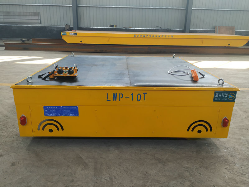 10 Tons Thông minh Trackless Transfer Cart cho ngành công nghiệp sản xuất