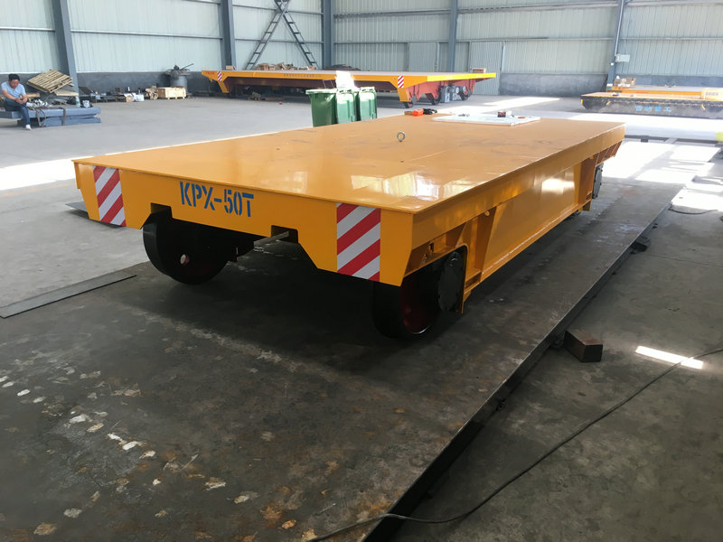 Vận tải nặng Remote Control Material Rail Transfer Cart