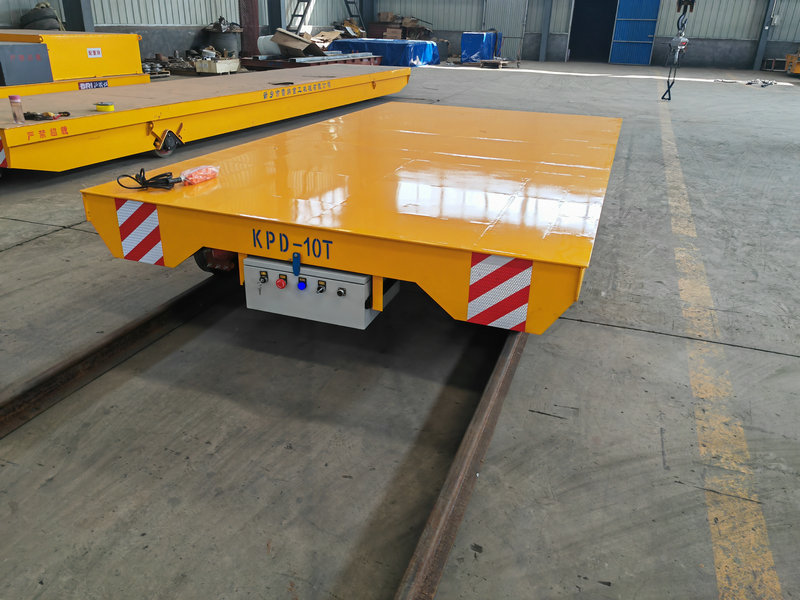 Giải pháp vận tải công nghiệp Low Voltage Rail Transfer Trolley
