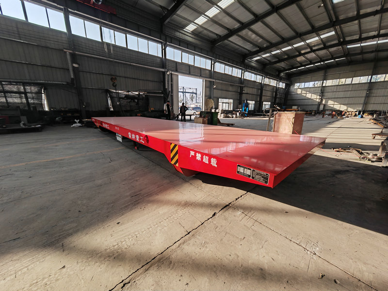 20 tấn tùy chỉnh Low Voltage Powered Steel Rail Transfer Trolley