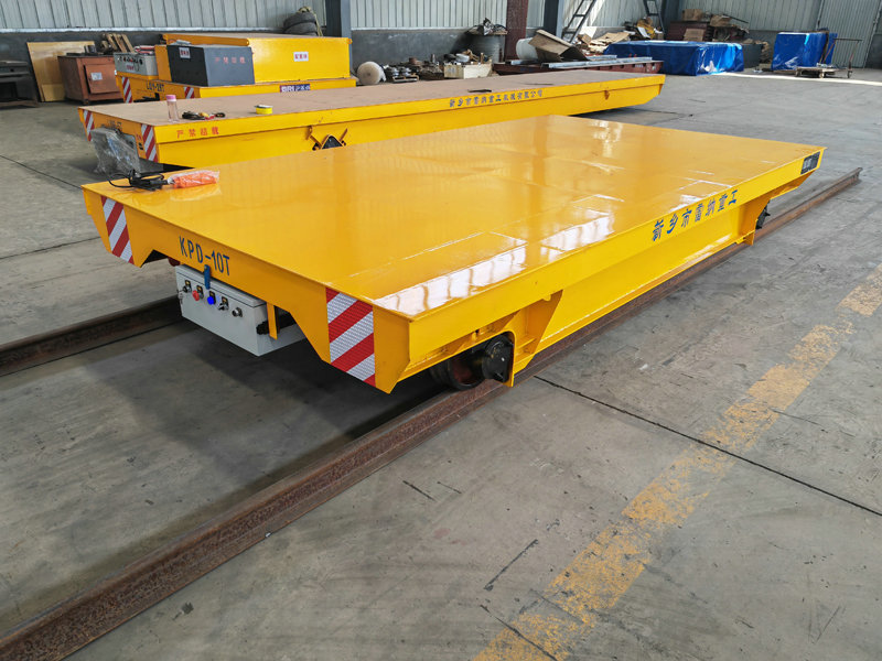 Giải pháp vận tải công nghiệp Low Voltage Rail Transfer Trolley