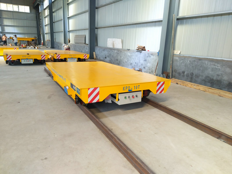 Nhà máy điều trị nhiệt Low Voltage Rail Electric Transfer Cart
