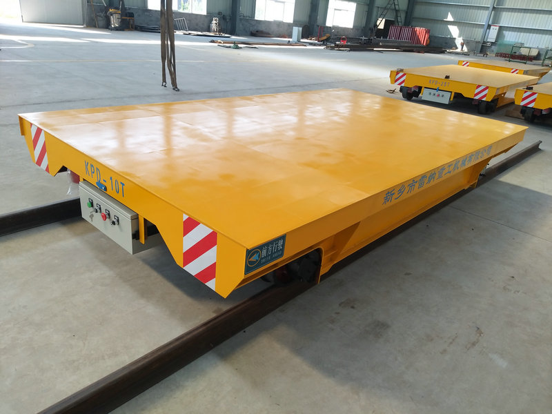 Nhà máy điều trị nhiệt Low Voltage Rail Electric Transfer Cart