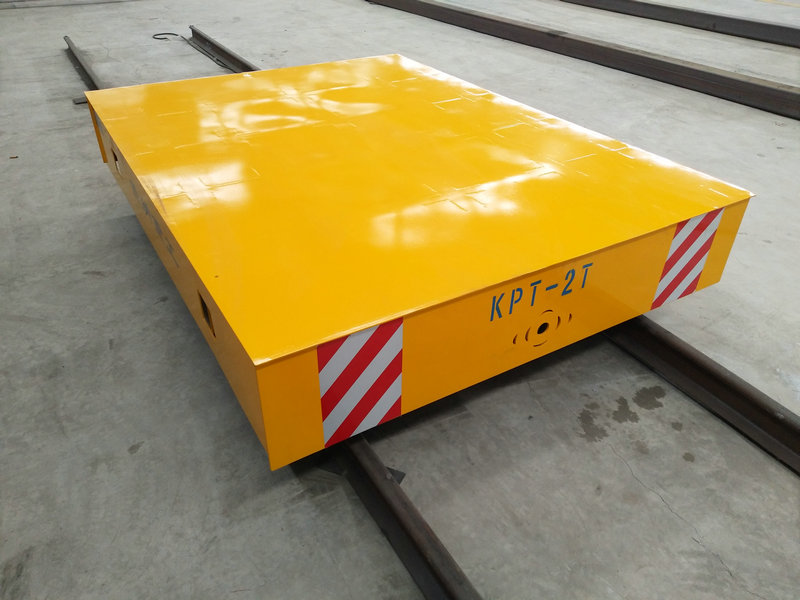 Thiết bị chuyển vật liệu Cable Powered Rail Transfer Cart